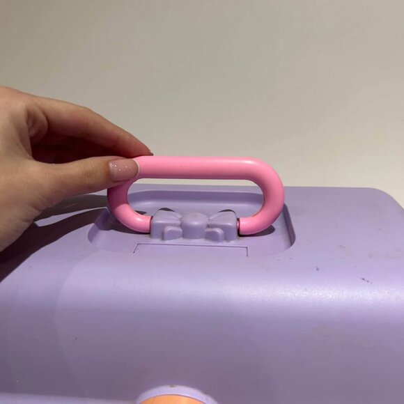1990s Barbie Lilac Caboodle Cosmetic Carrying Case - Picture 2 of 9